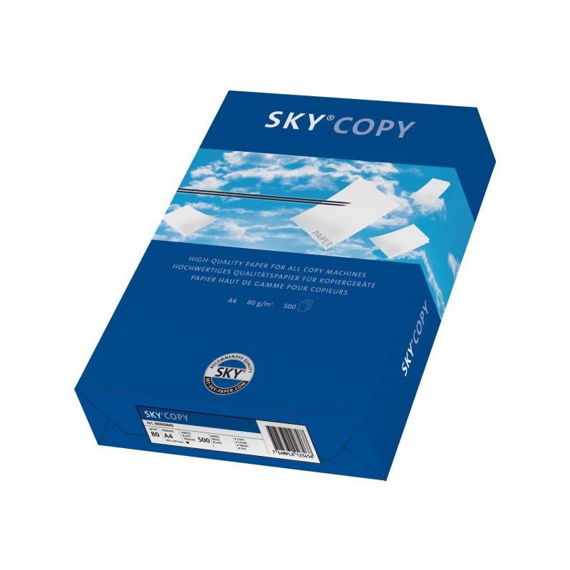 Hartie A4 pentru copiatoare si imprimante, top 500 coli, 80 g/mp, alba - imagine 3